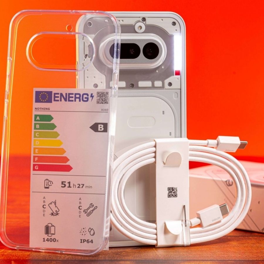 Nothing Phone 4a mặt sau trong suốt với Glyph LED