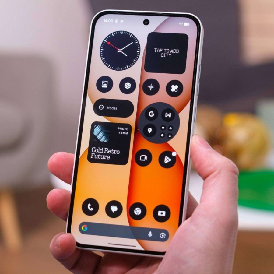 Nothing Phone 4a cạnh bên chi tiết