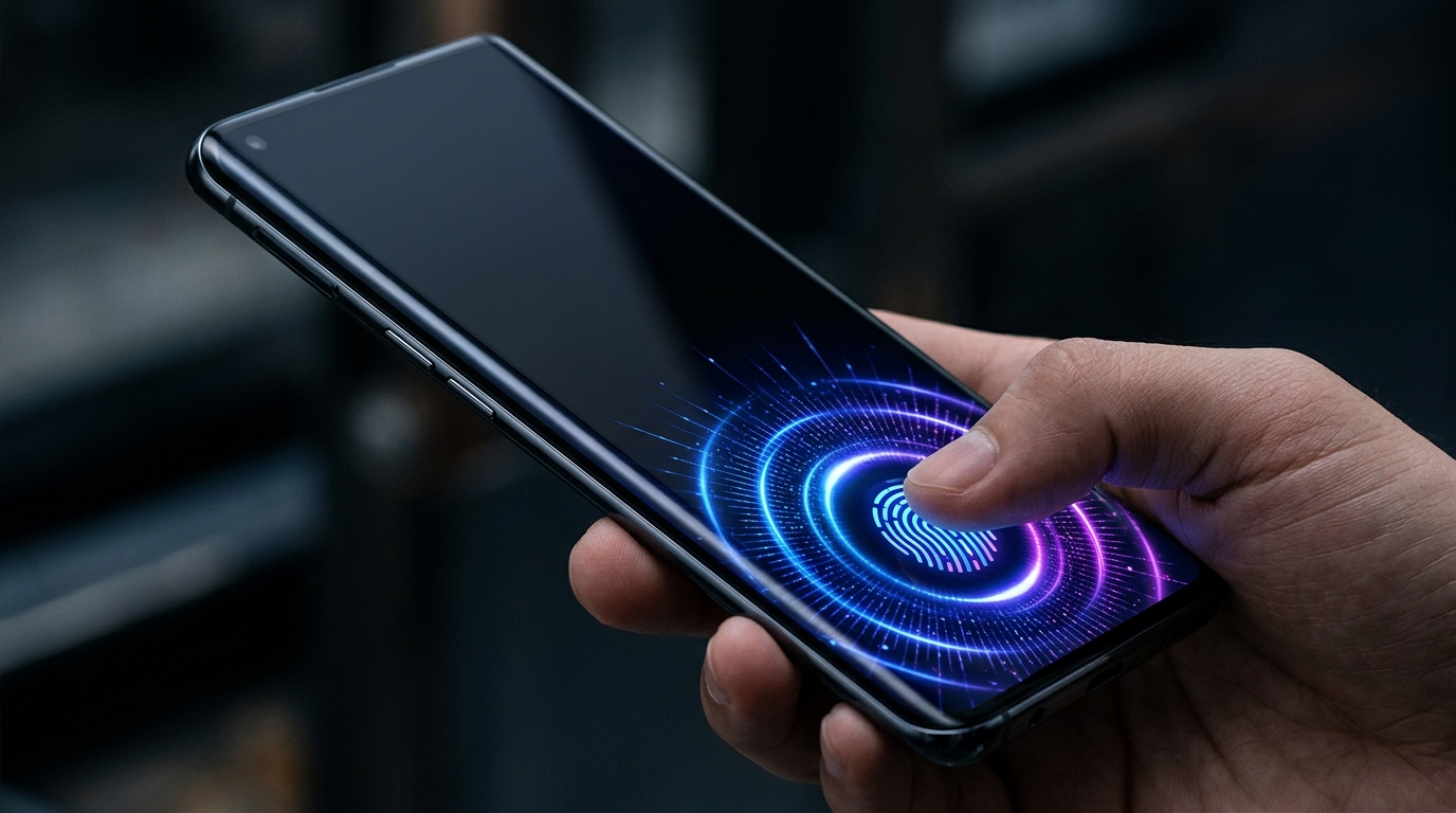 Hiệu ứng mở khóa vân tay OPPO hình động