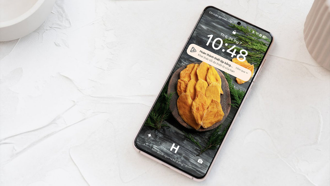 Cách đổi hiệu ứng mở khóa vân tay OPPO bước 1 cài đặt