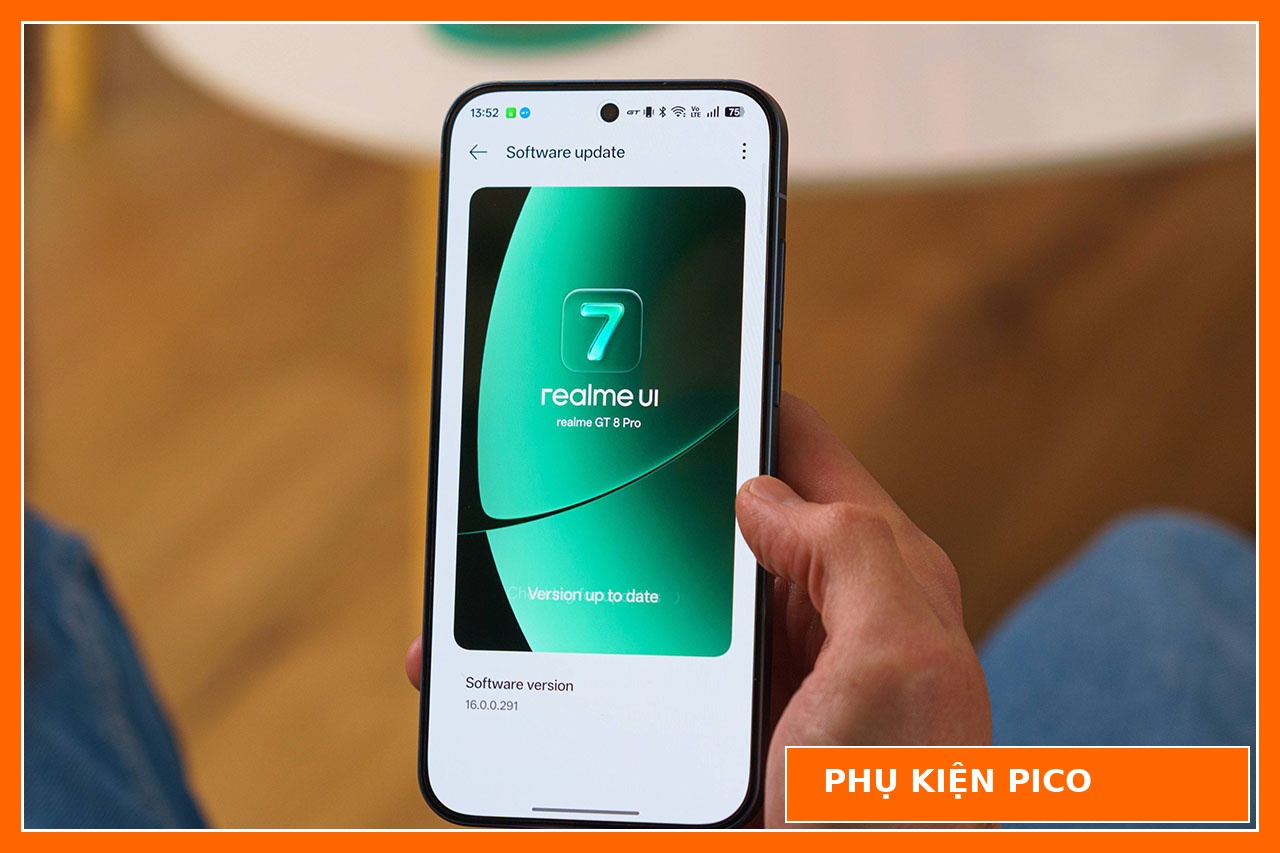 Màn hình LTPO 144Hz 7000 nits Realme GT8 Pro