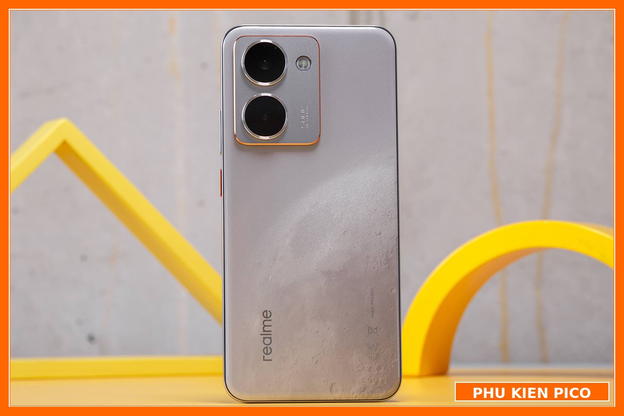 Mặt lưng Realme P3 Ultra 5G hiệu ứng Starlight ánh kim độc đáo