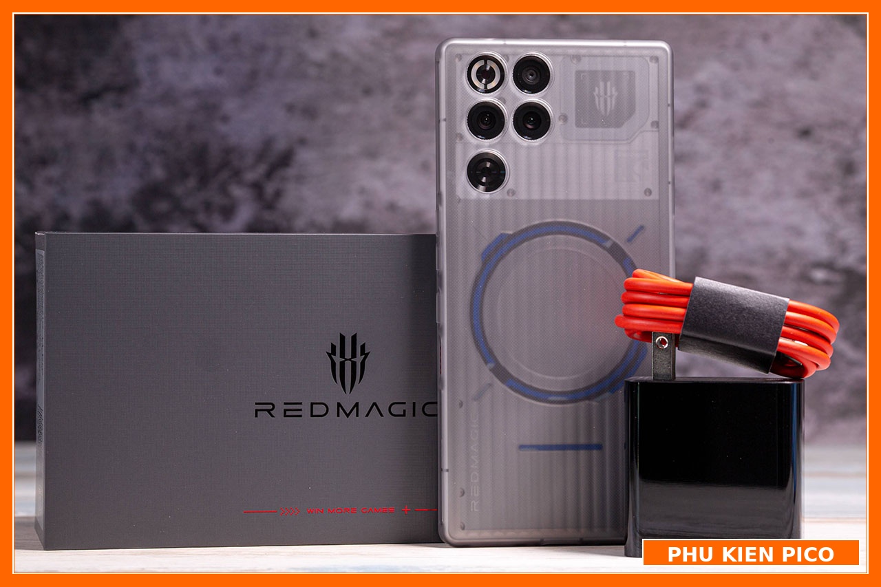 Mở hộp REDMAGIC 11 Pro đầy đủ phụ kiện củ sạc 80W