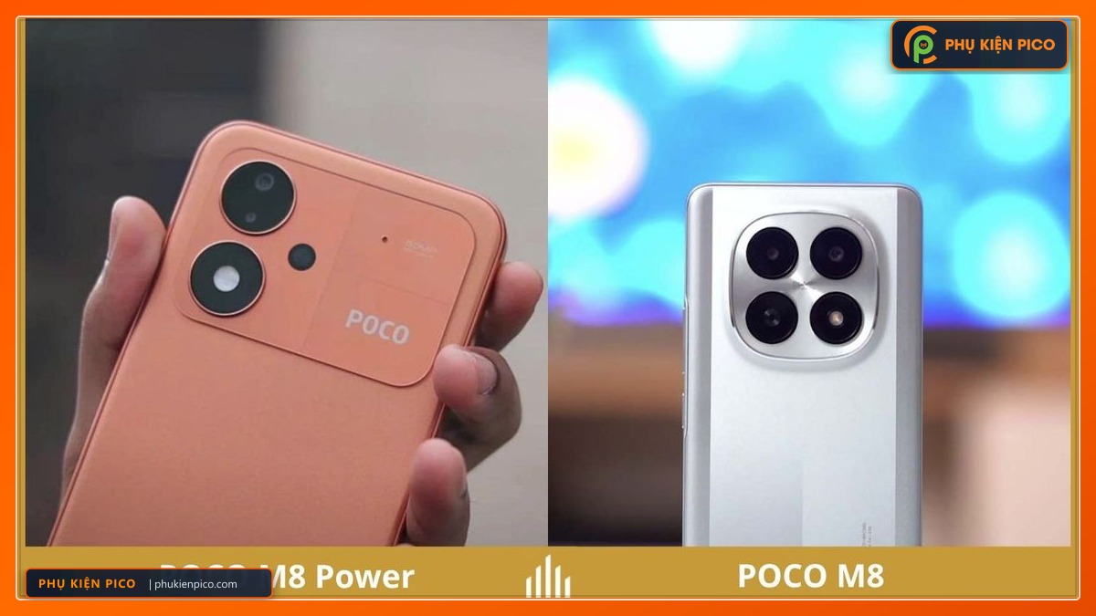 So sánh camera POCO M8 Power và POCO M8