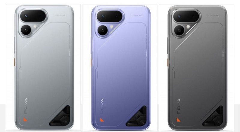 Thiết kế TECNO Pova Curve 2 5G mỏng 7.42mm