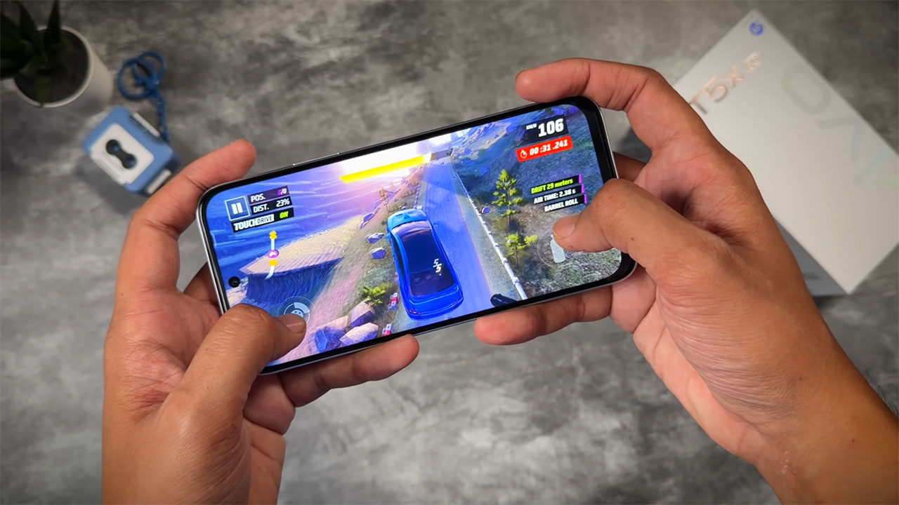 Vivo T5x 5G chip MediaTek Dimensity 7400 Turbo hiệu năng gaming