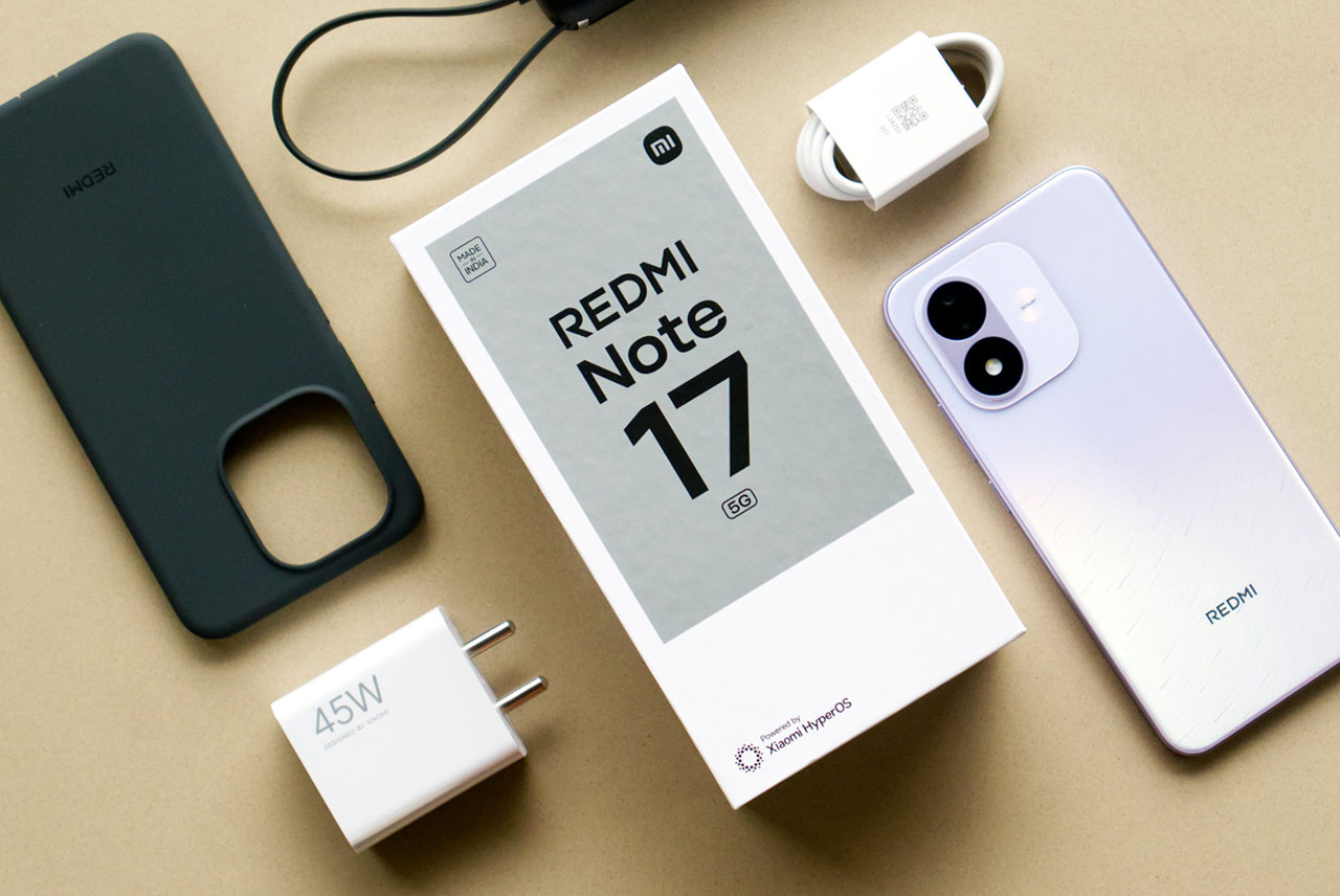 Trọn bộ phụ kiện mở hộp Xiaomi Redmi Note 17 5G
