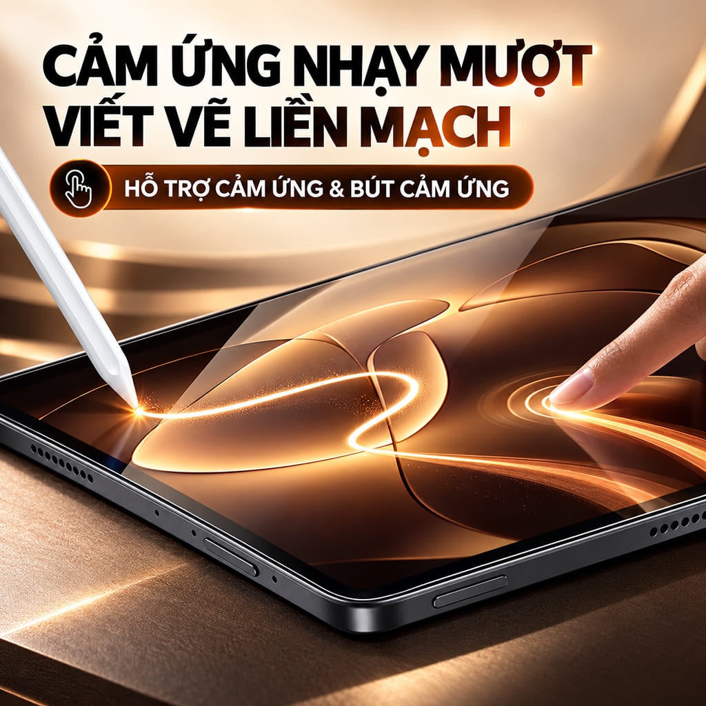 Kính cường lực Xiaomi Pad 9 Pro Max 13.3 Inch full màn hình chính hãng Smart Devil có khung hỗ trợ dán - Hình ảnh 6