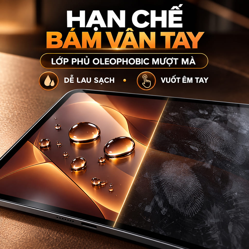 Kính cường lực Xiaomi Pad 9 Pro Max 13.3 Inch full màn hình chính hãng Smart Devil có khung hỗ trợ dán - Hình ảnh 7
