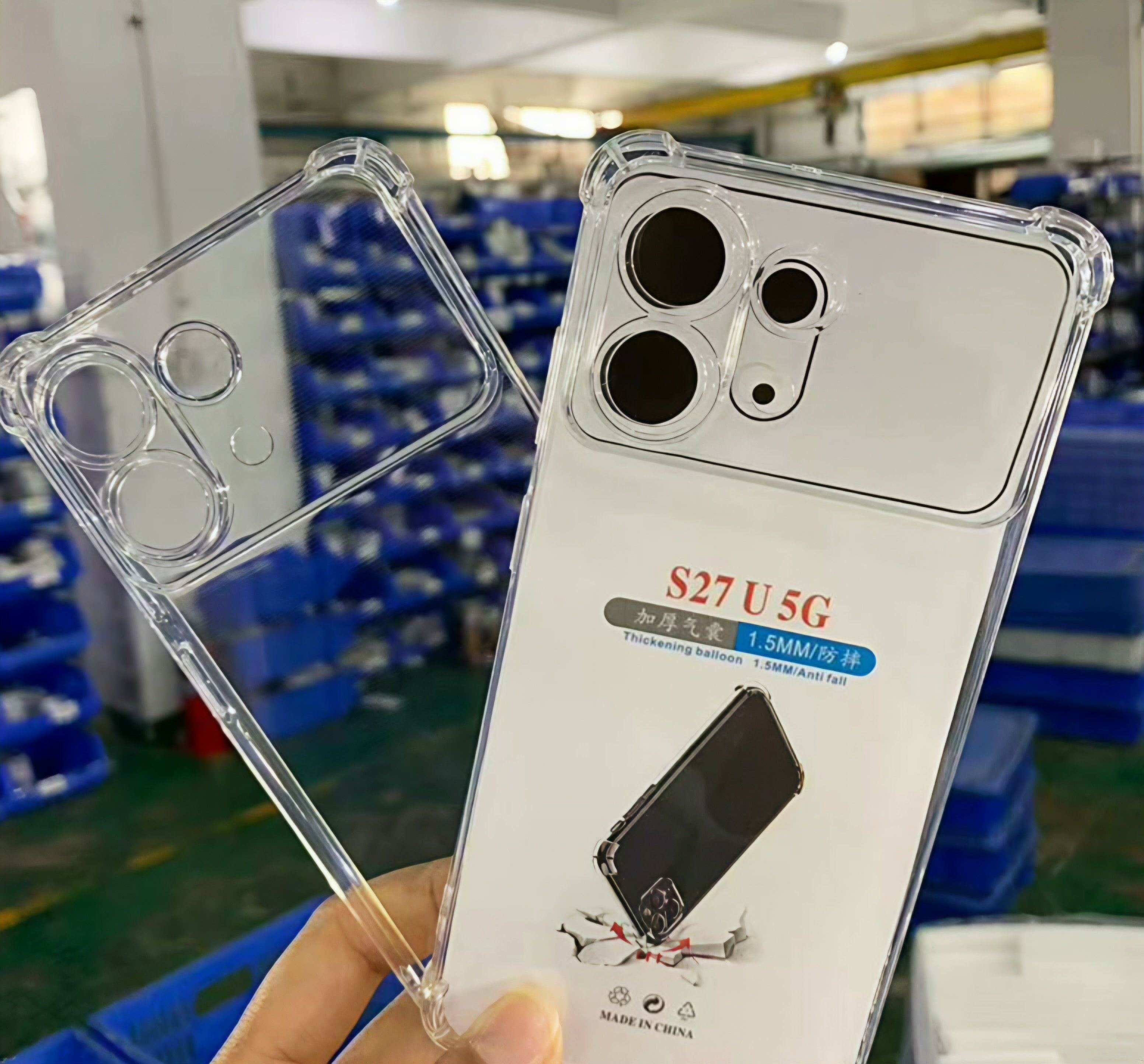 Chi tiết cụm khoét camera cảm biến và đèn flash trên ốp lưng Galaxy S27 Ultra