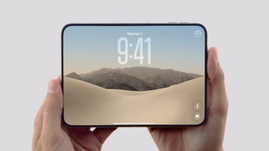iPhone Duo mẫu điện thoại màn hình gập cánh bướm đầu tiên của Apple