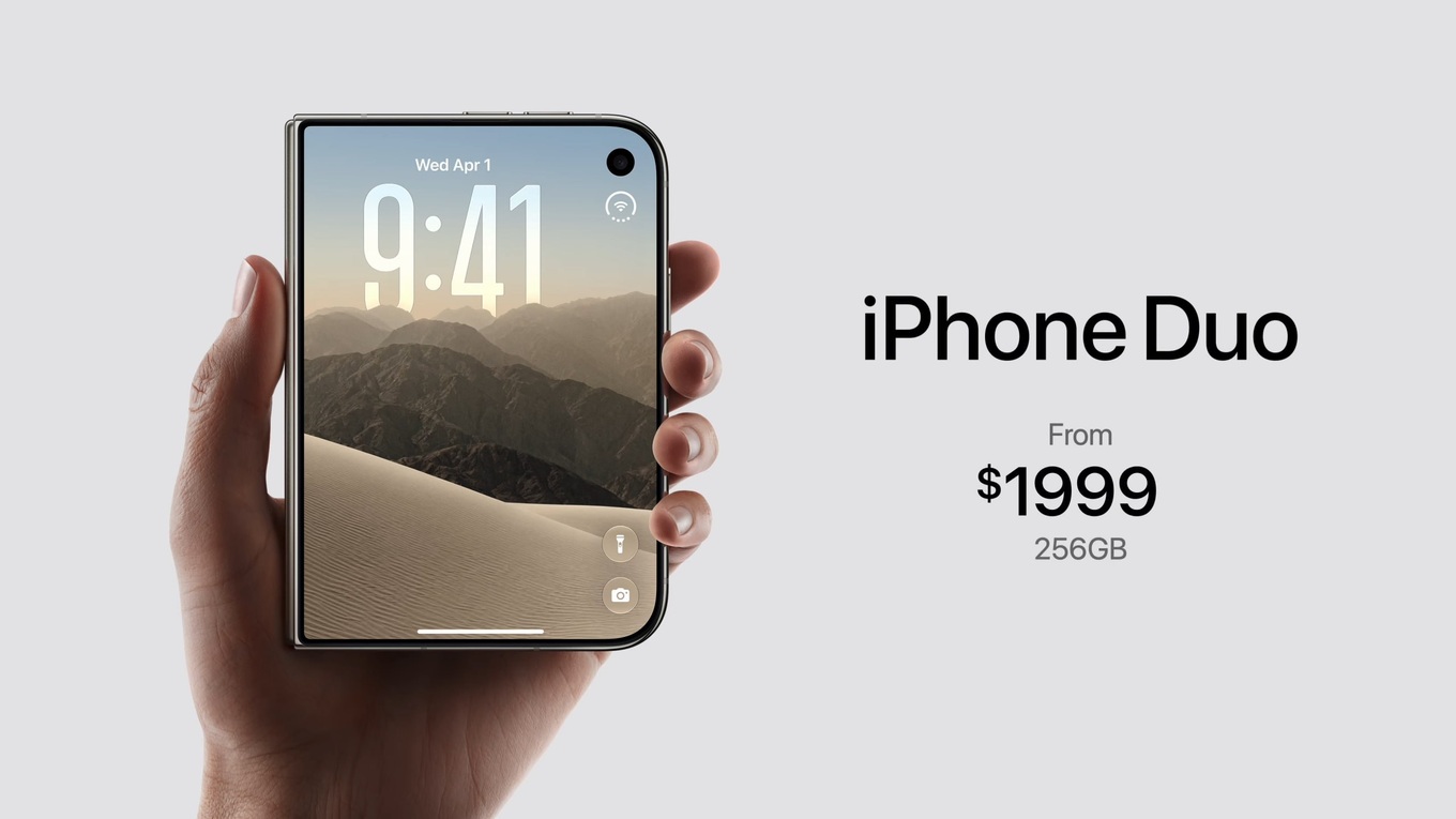 Gia ban iPhone Duo 1999 USD tai Apple Event 2026 Giá bán iPhone Duo từ 1.999 USD tại sự kiện Apple Special Event 2026