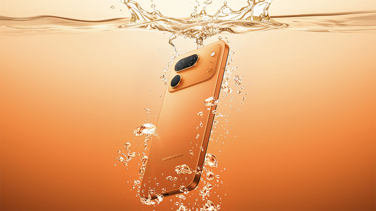 TECNO Spark 50 Pro ngâm nước sâu với chuẩn kháng nước IP68 IP69