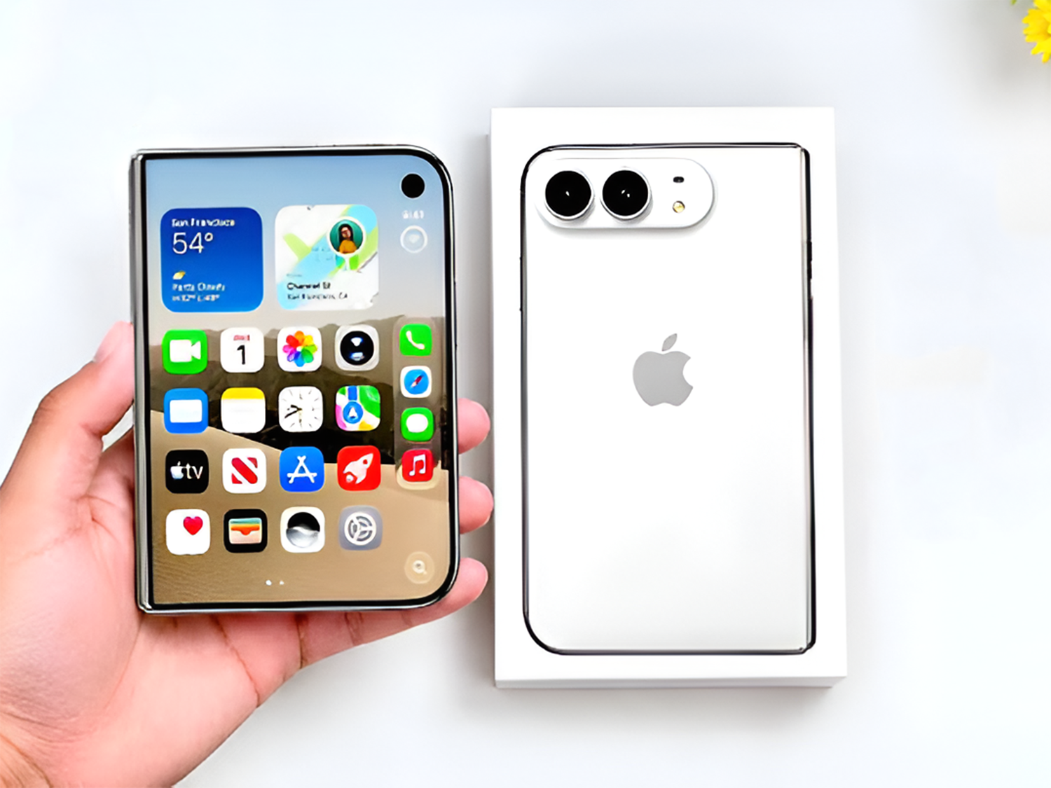 Hộp đựng iPhone Duo thiết kế vuông vức tối giản cao cấp