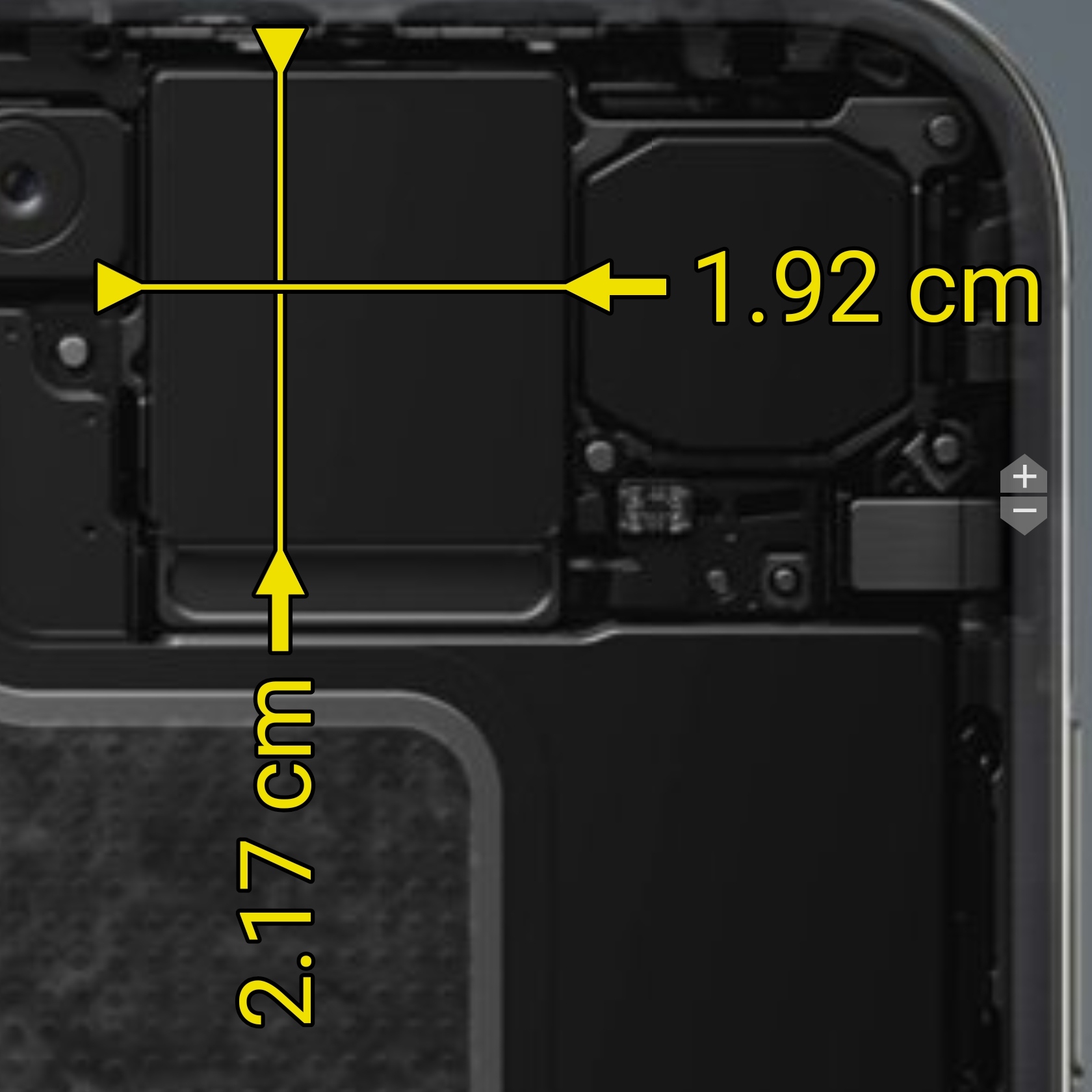 Module camera chính 48MP trên điện thoại gập iPhone Duo
