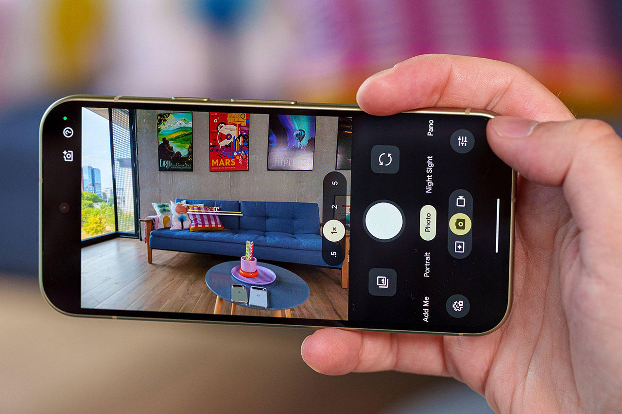 Cụm camera sau Google Pixel 11 cảm biến chính 48MP và camera tele 5x