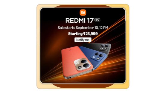 Điện thoại Redmi 17 5G ra mắt với pin 7900mAh Snapdragon 4 Gen 5 và màn hình 120Hz