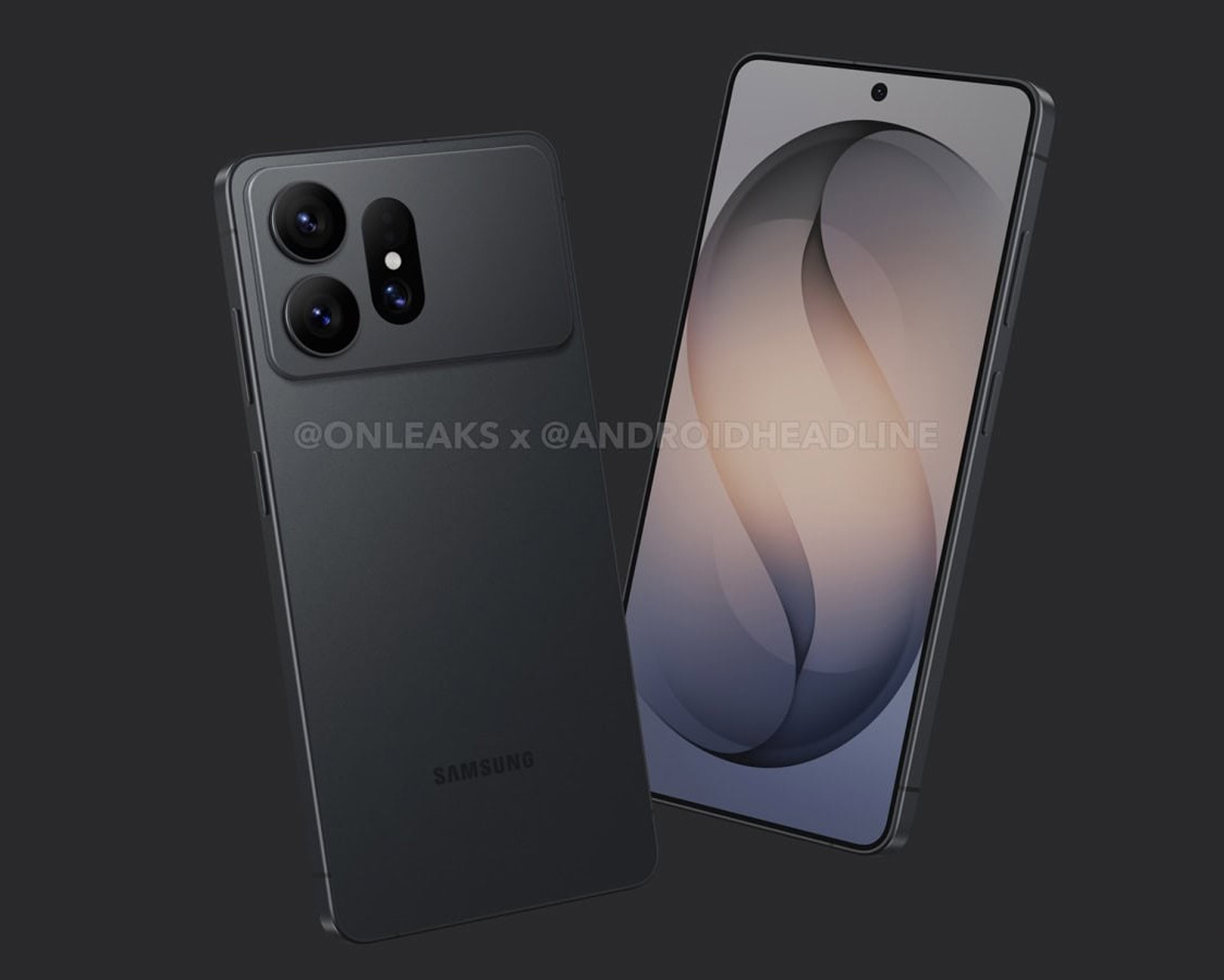 Hình ảnh rò rỉ Samsung Galaxy S27 Ultra màn hình full viền tràn cạnh và cụm camera mặt lưng