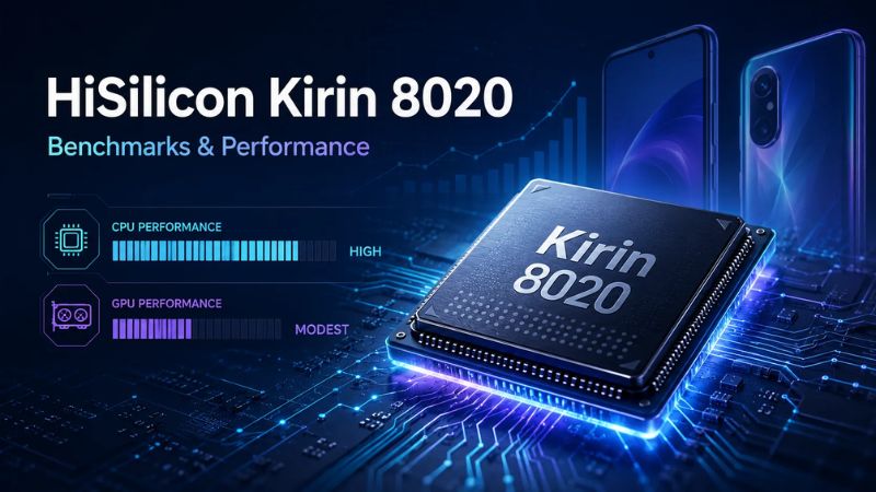 Vi xử lý Kirin 8020 thế hệ mới trên Huawei Enjoy 100 Pro Max