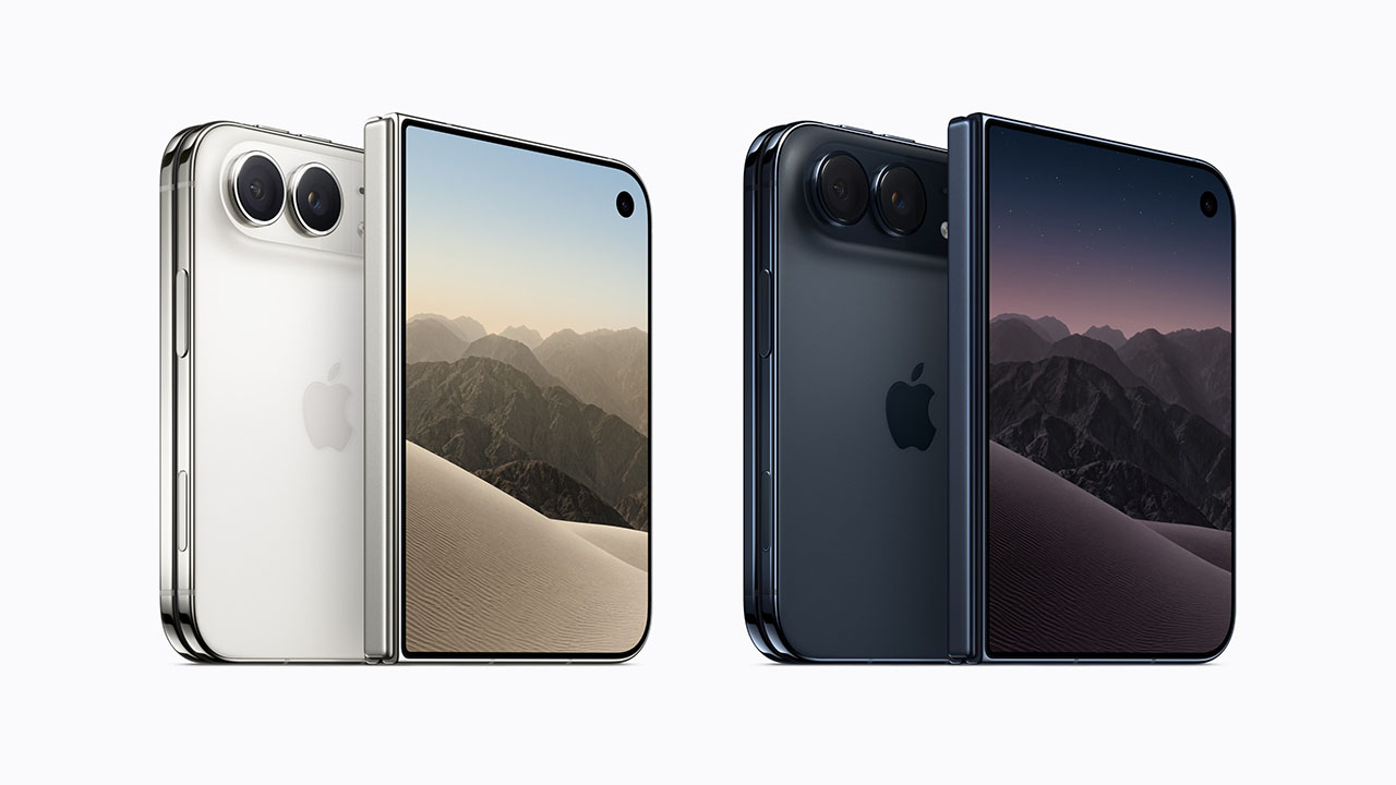 Bộ hình nền chính thức iPhone Duo trên hai phiên bản màu Star White và Night Sky
