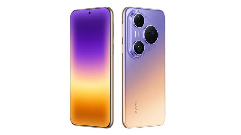 Huawei Pura 90 Plus màu Tím Hoàng Hôn gradient độc đáo