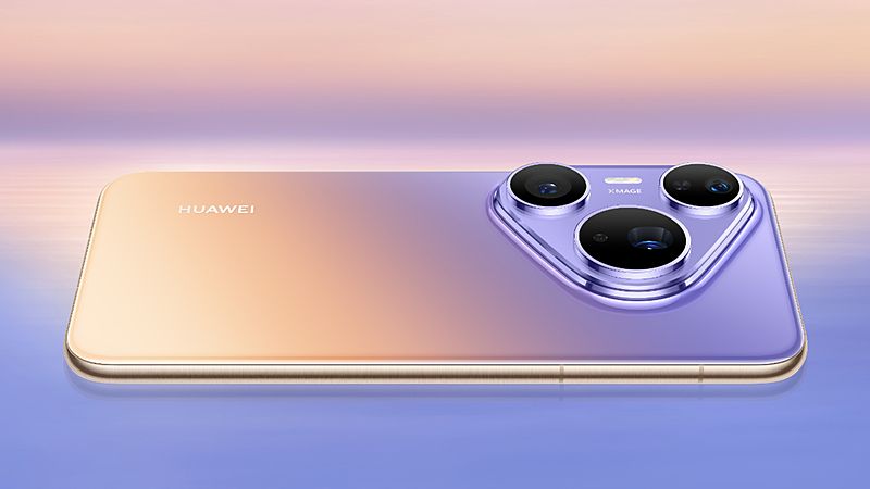 Huawei Pura 90 Plus thiết kế cụm camera tam giác ngược cảm biến 1 inch