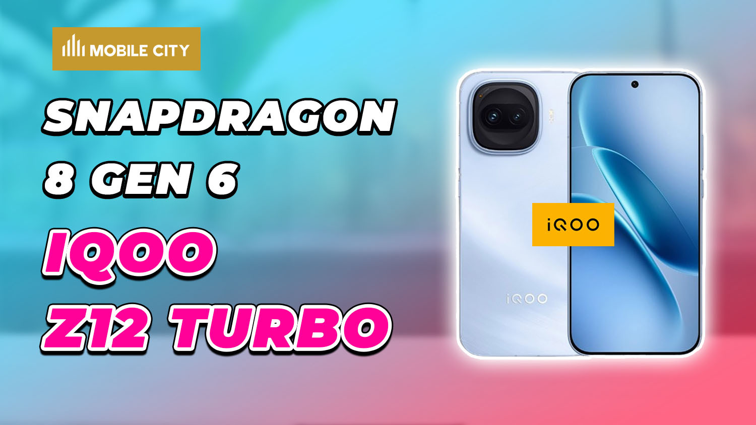 iQOO Z12 Turbo lộ diện với chip Snapdragon 8 Gen 6 và quạt tản nhiệt tích hợp