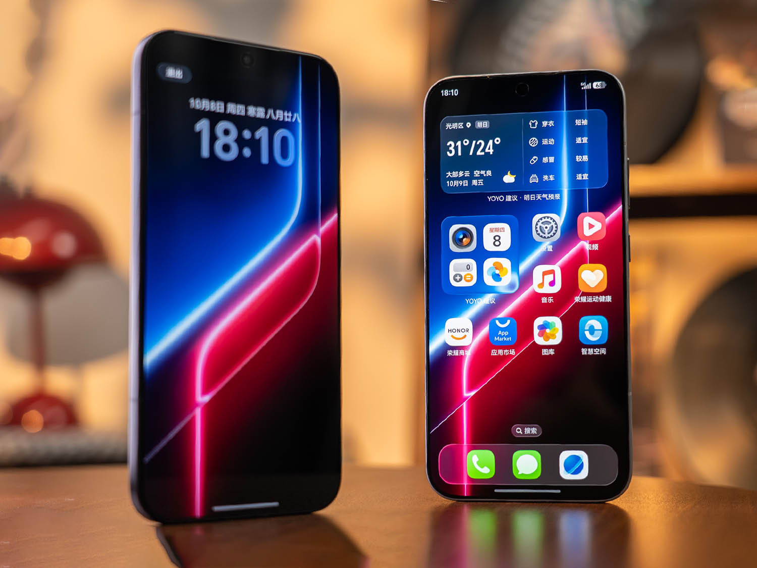 Màn hình AMOLED 6.83 inch 2K tần số quét siêu mượt 185Hz trên Honor WIN RT2