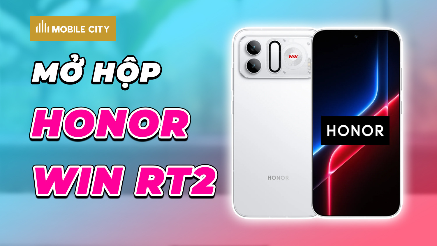 Mở hộp đánh giá Honor WIN RT2 quái vật gaming pin 12.070mAh