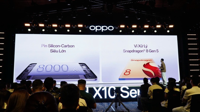 Cấu hình khủng với Snapdragon 8 Gen 5 và pin 8000mAh trên OPPO Pad mini