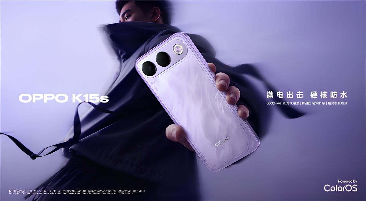 OPPO K15s đạt chuẩn kháng nước IP69K IP68 và tiêu chuẩn quân sự GJB150A