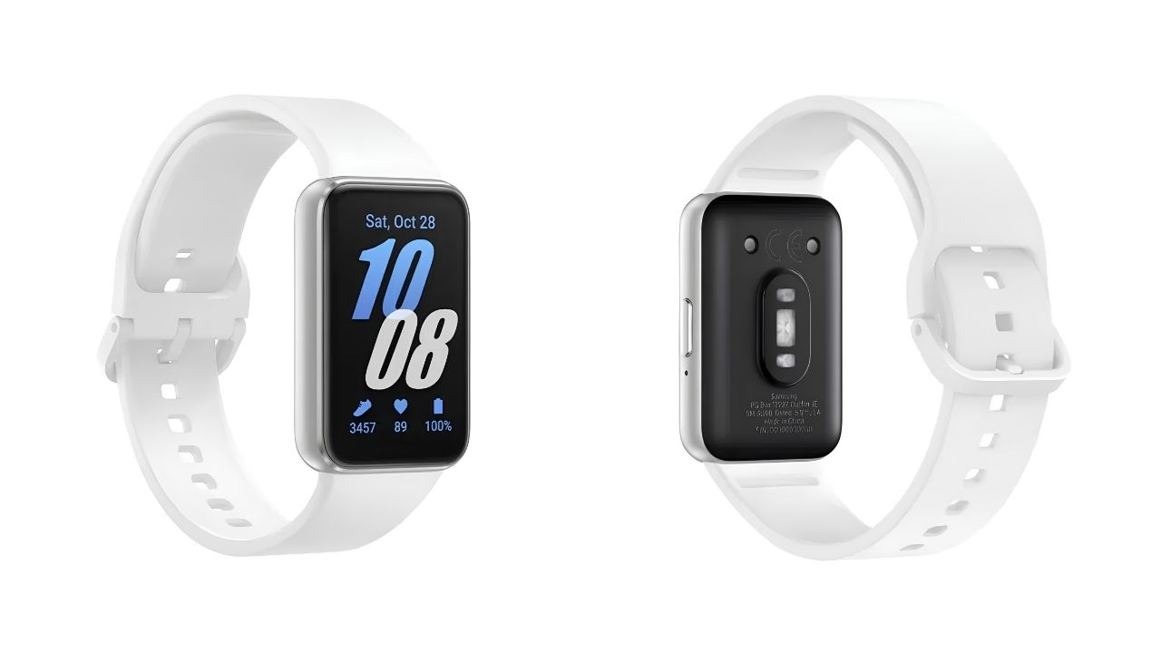Mặt sau và cảm biến nhịp tim Samsung Galaxy Fit 4