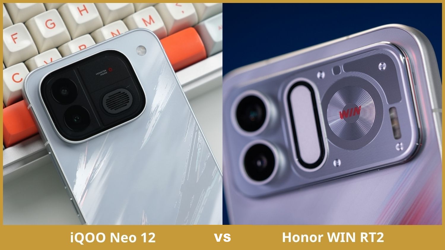 So sánh camera 200MP và 50MP OIS iQOO Neo 12 vs Honor WIN RT2