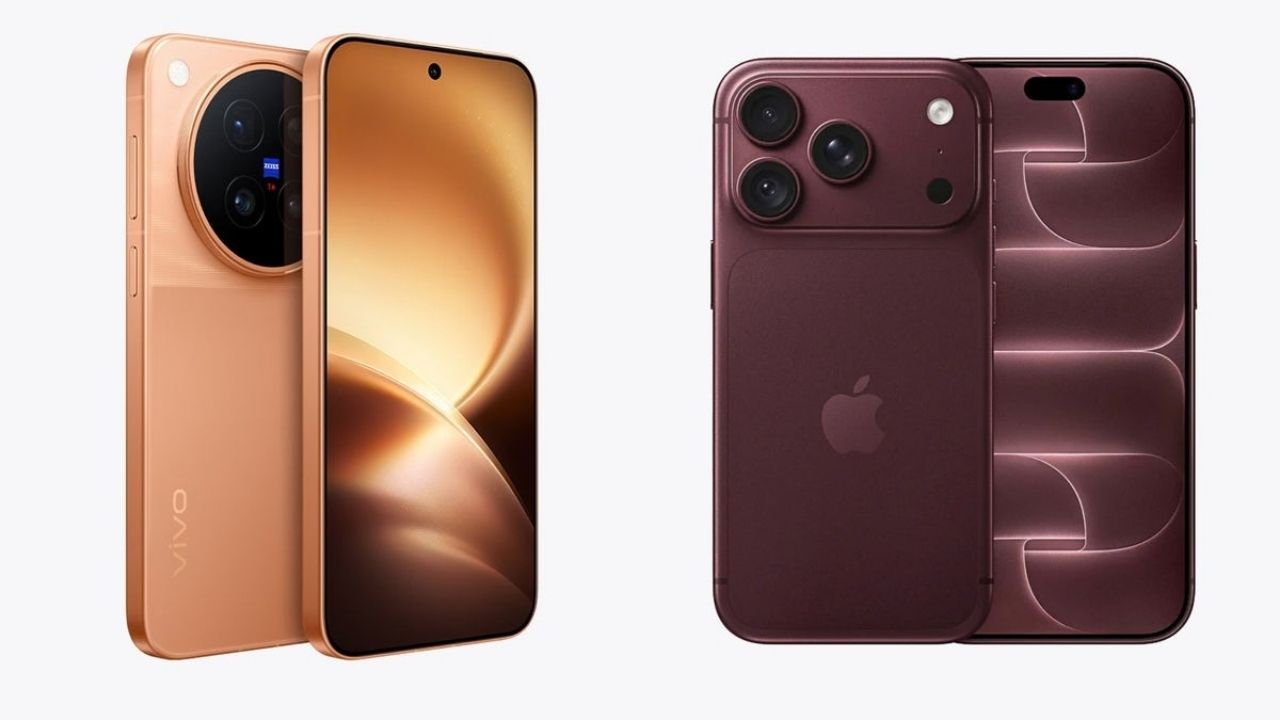 Thiết kế vivo X500 Pro và iPhone 18 Pro
