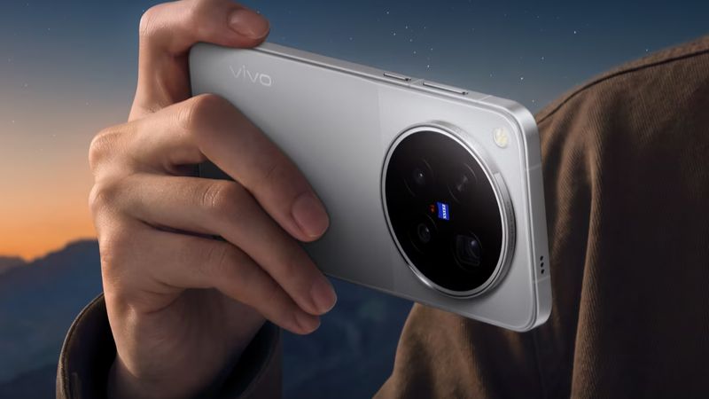 vivo X500s lộ diện nguyên mẫu kỹ thuật màn hình phẳng 6.85 inch 2K+ 144Hz
