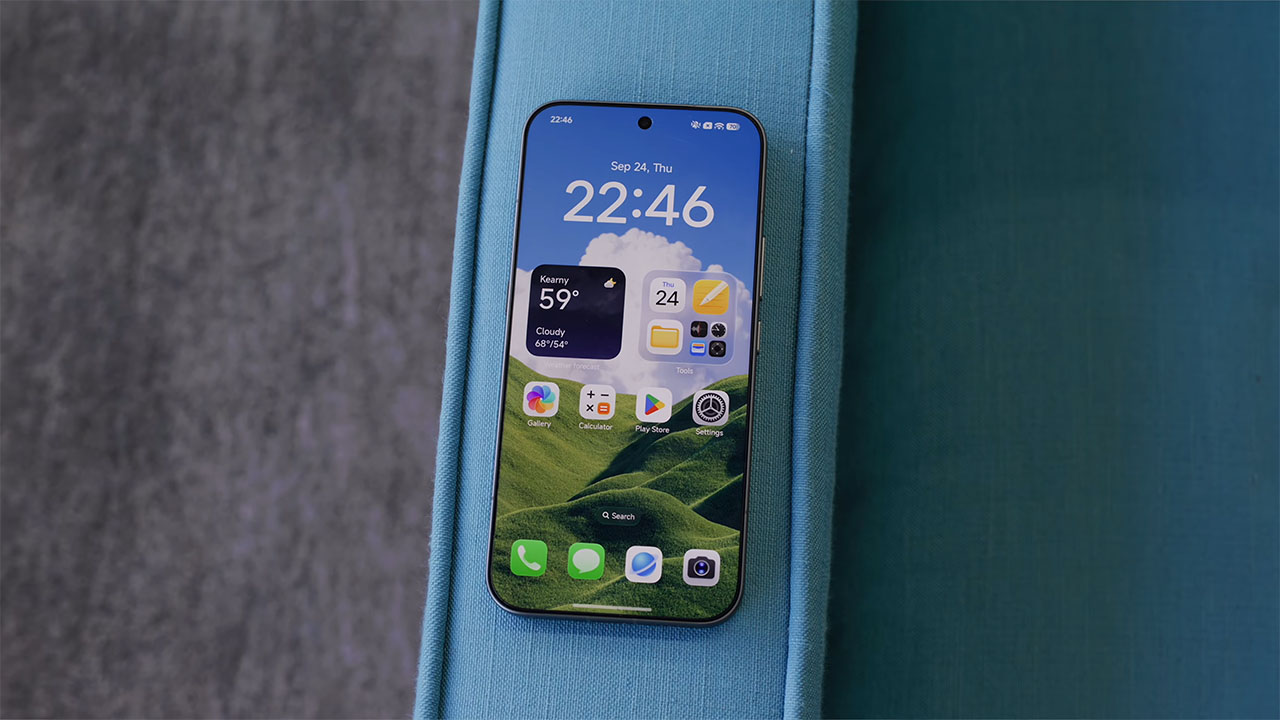 Màn hình Xiaomi 18 Pro Max kích thước 6.9 inch 120Hz viền siêu mỏng