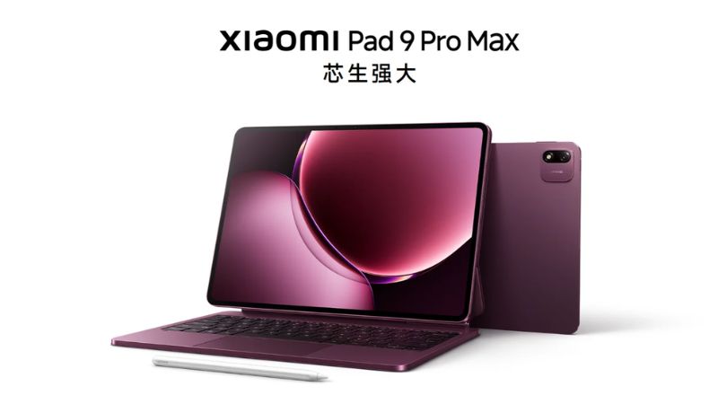 Xiaomi Pad 9 Pro Max thiết kế sang trọng màn hình 13.3 inch chip Xring O3